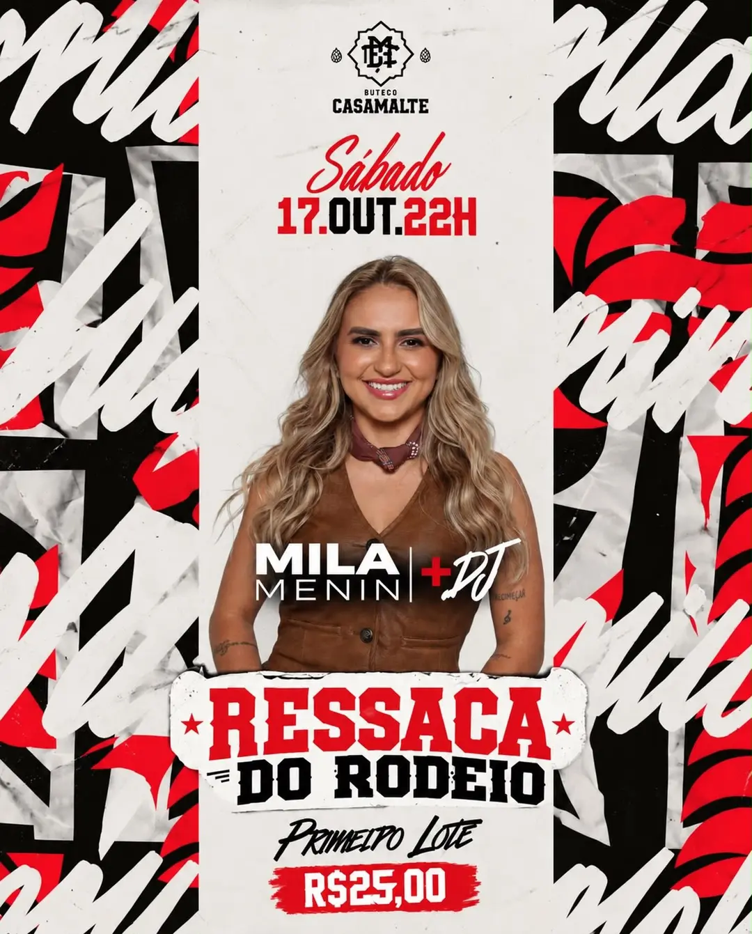 Flyer de Mila Menini