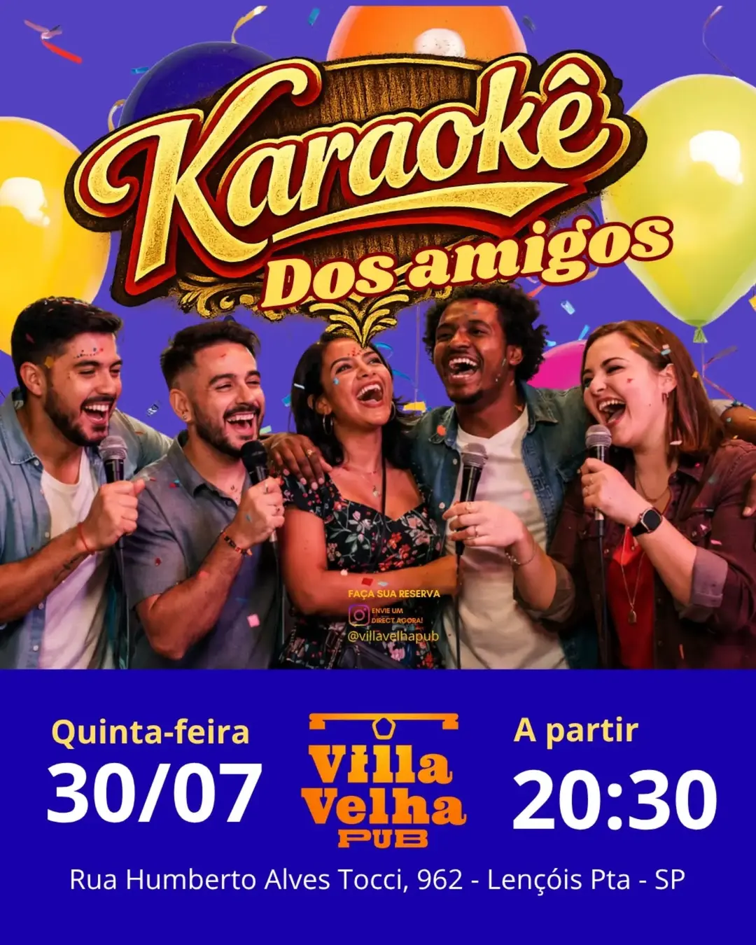 Flyer de Banda Rockvolver, Banda Shot n Guns e Us Matuto