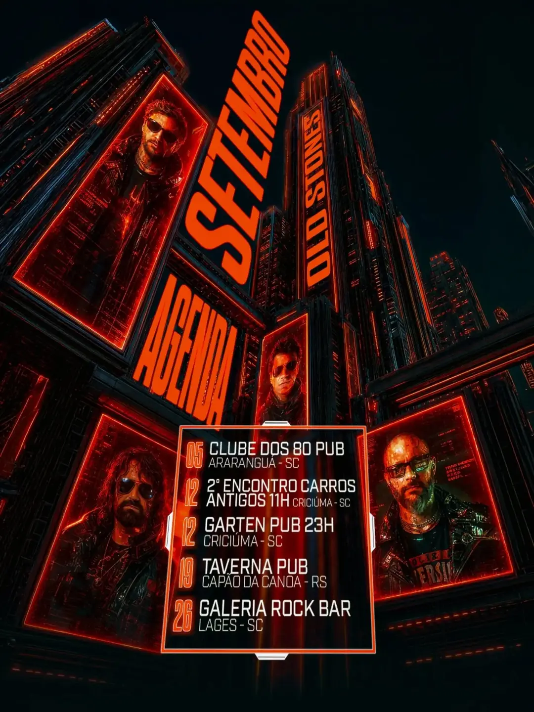 Flyer de Old Stones