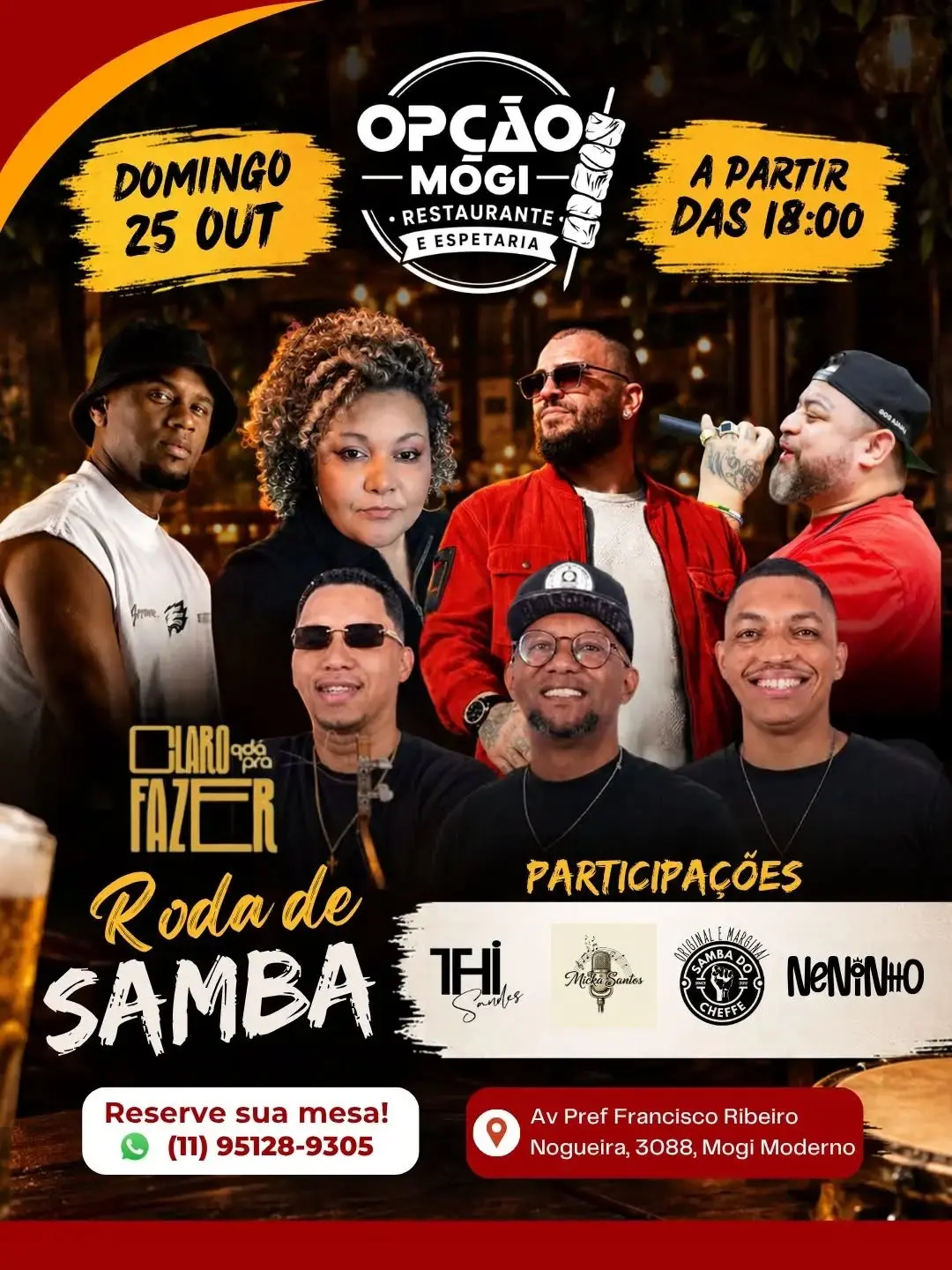 Flyer de Claro que dá pra fazer