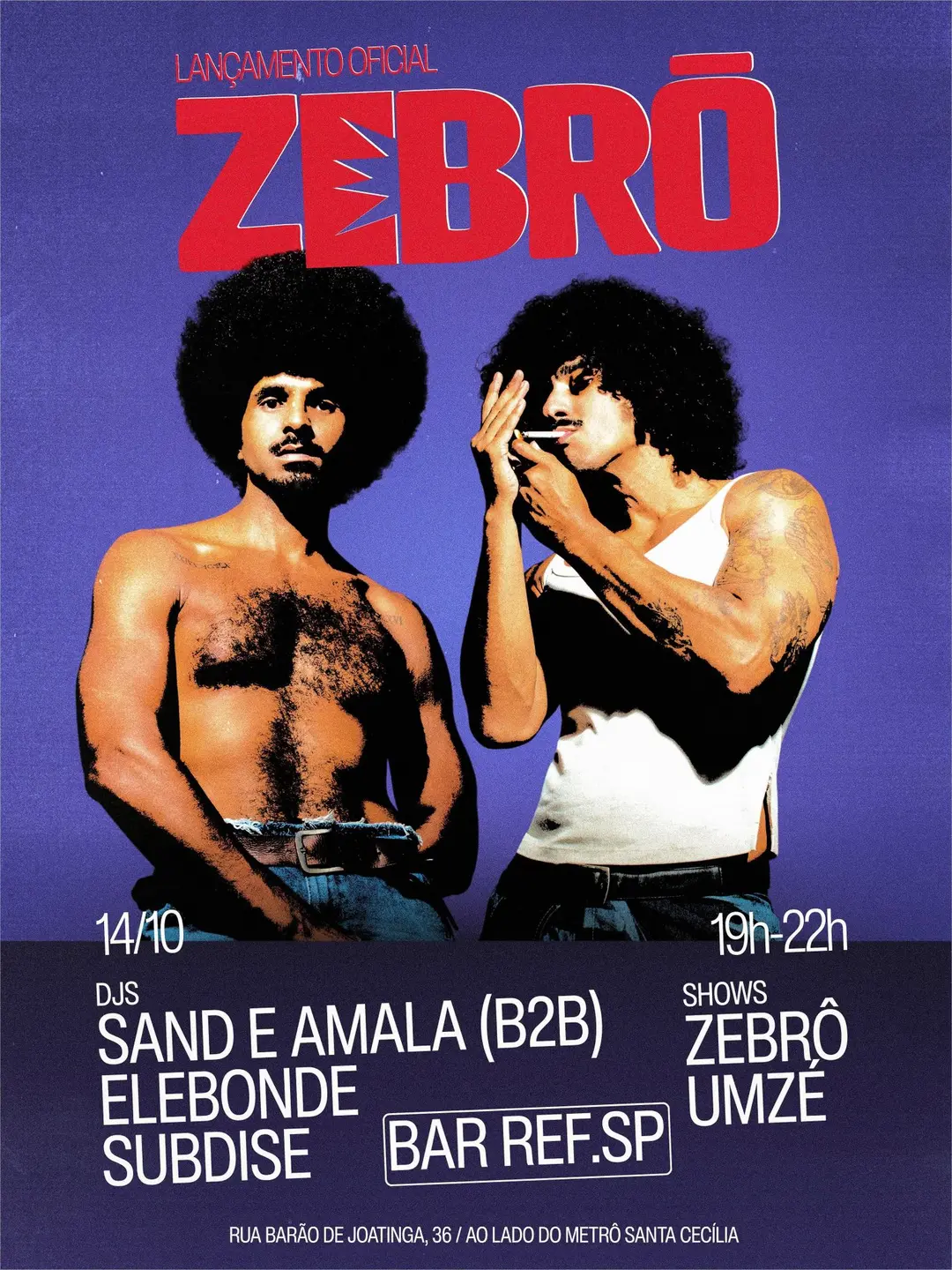 Flyer de Zebrô