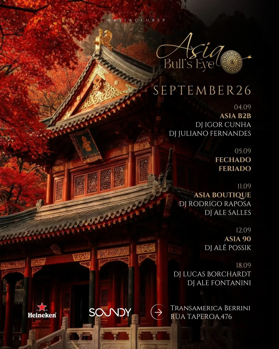 Flyer de DJ Alê Possik