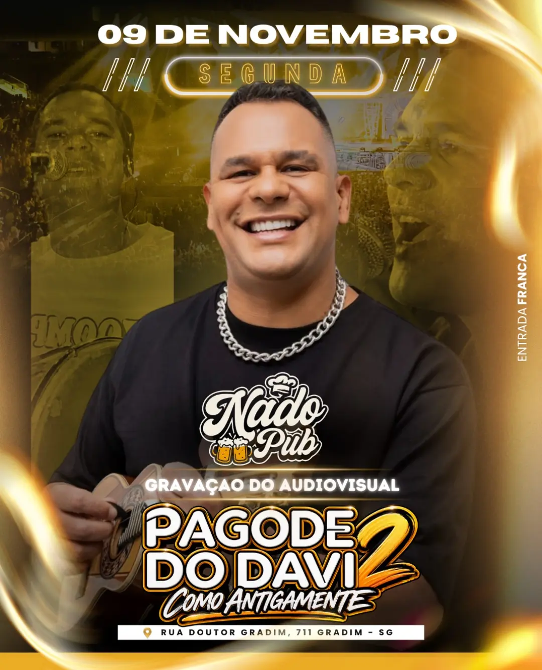 Flyer de PAGODE DO DAVI 2