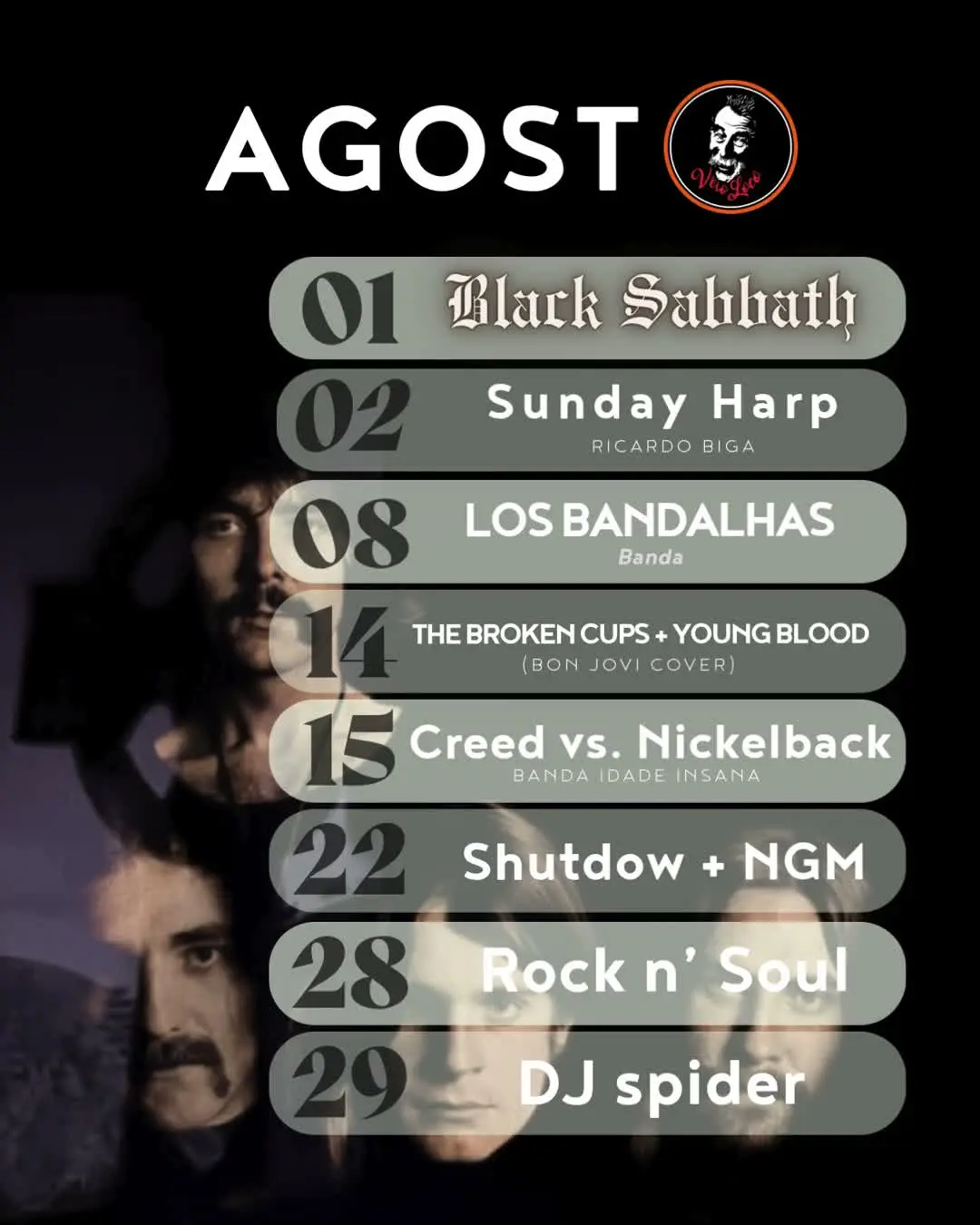 Flyer de Rock'n Soul