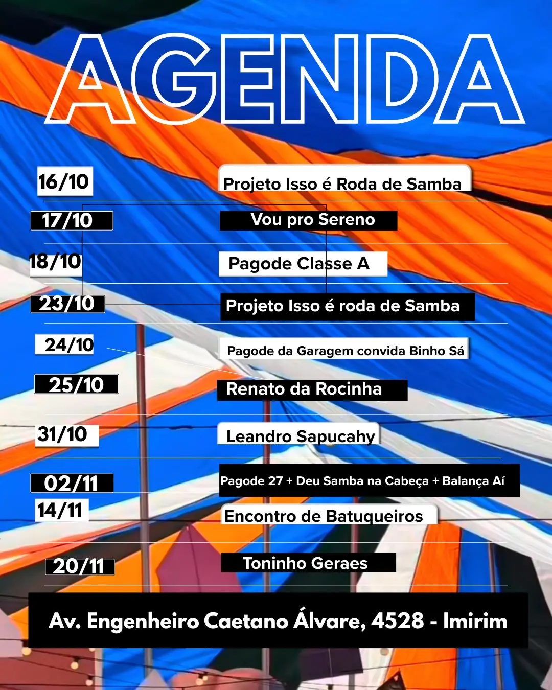Flyer de Toninho Geraes