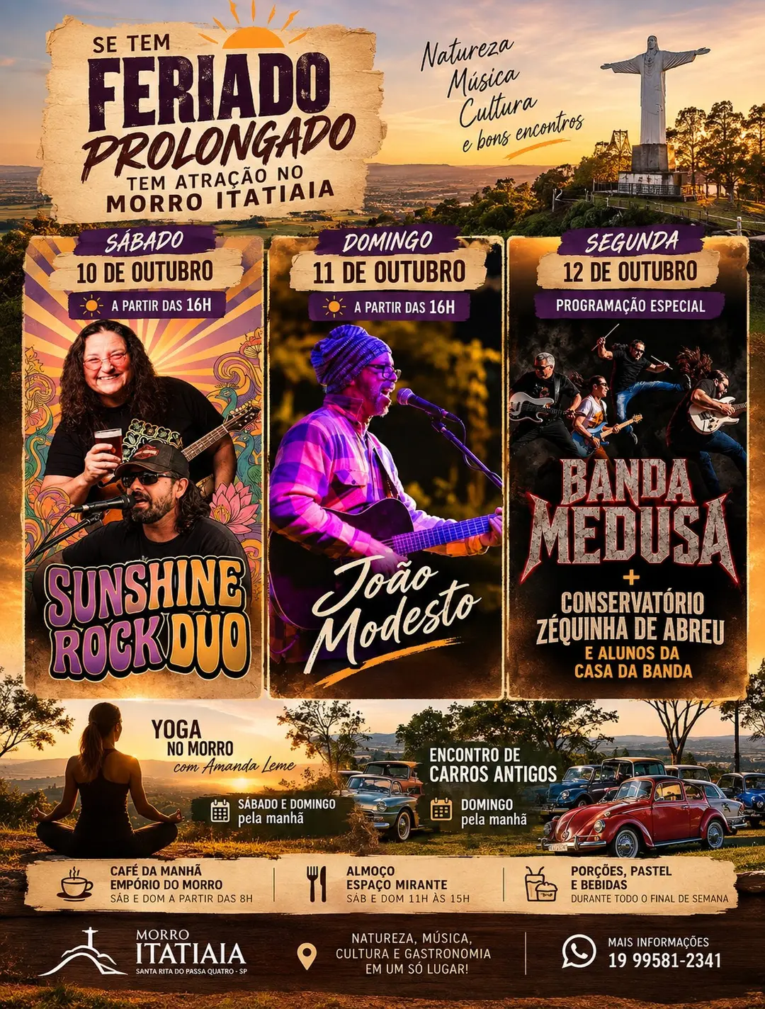 Flyer de Sunshine Rock Duo