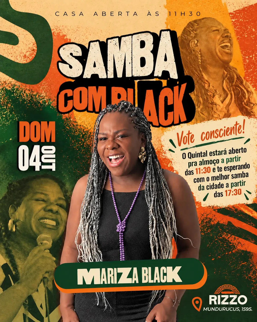 Flyer de Mariza Black