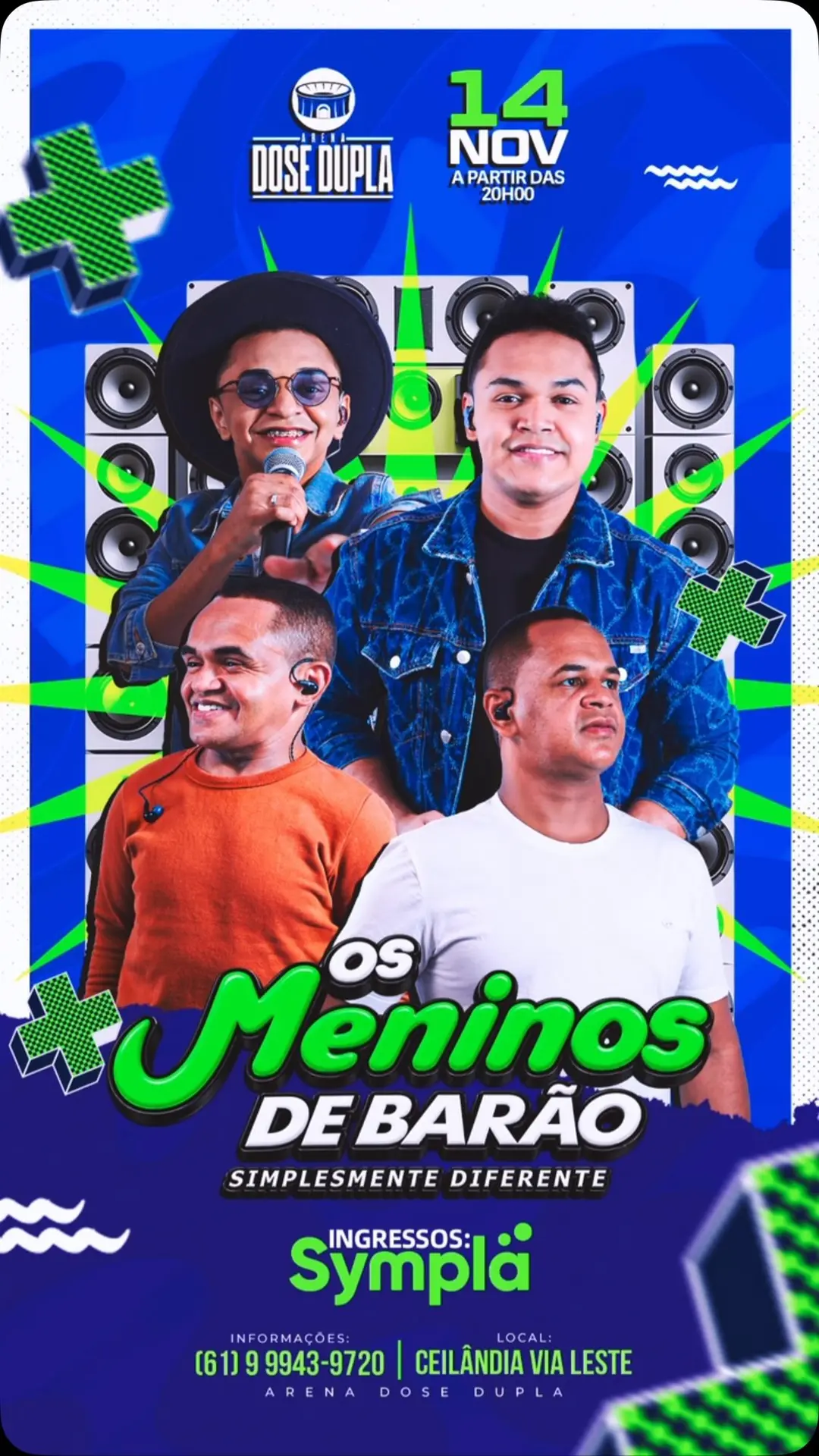 Flyer de Meninos de Barão