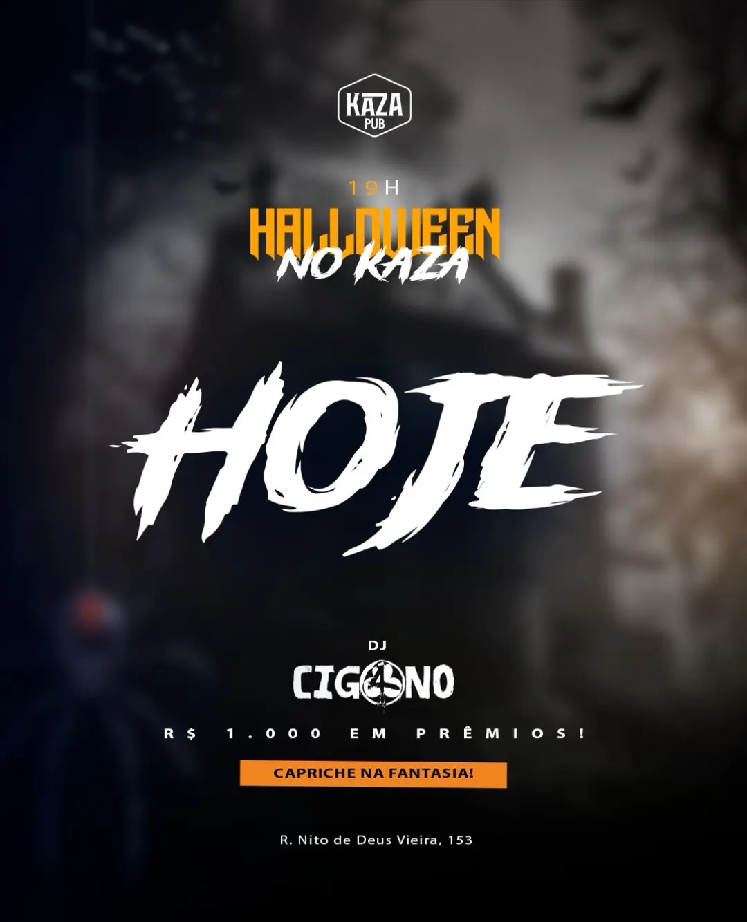 Flyer de DJ CIGANO