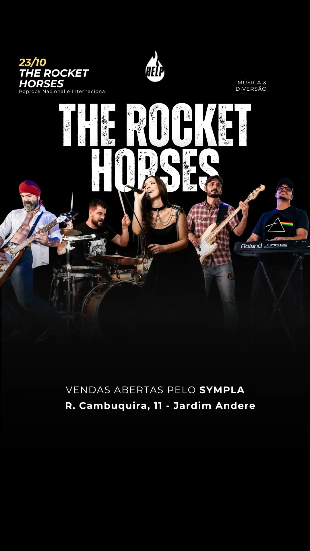 Flyer de The Rocket Horses