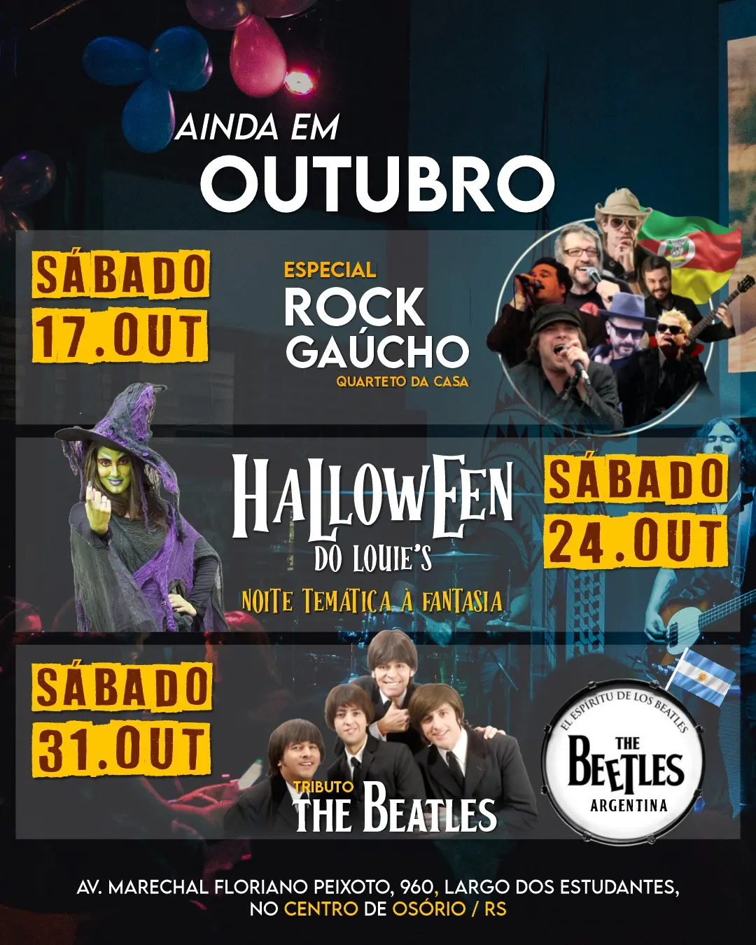 Flyer de The Beetles