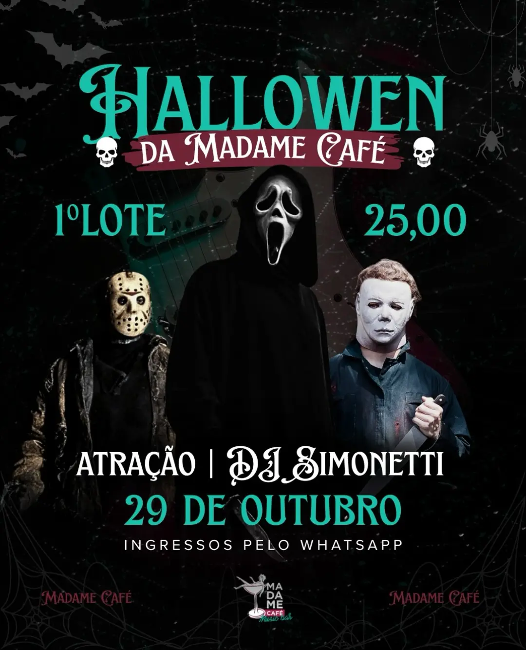 Flyer de Luis Simonetti