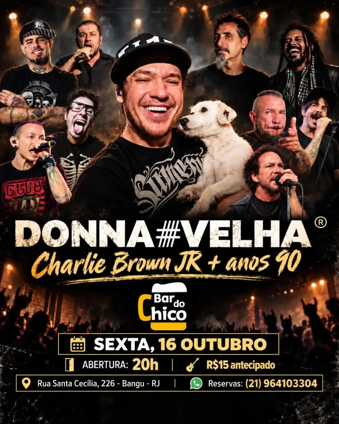 Flyer de Donna Velha
