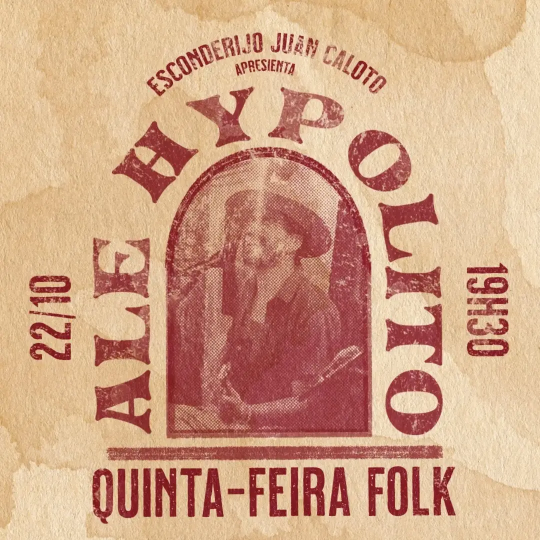 Flyer de Ale Hypolito