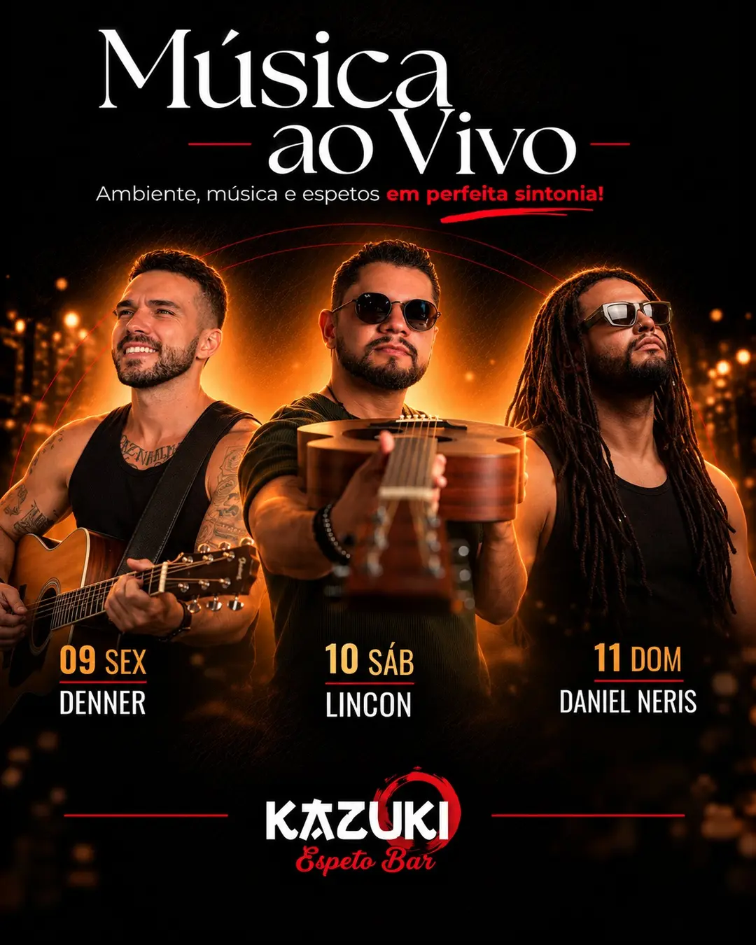 Flyer de Daniel Neris