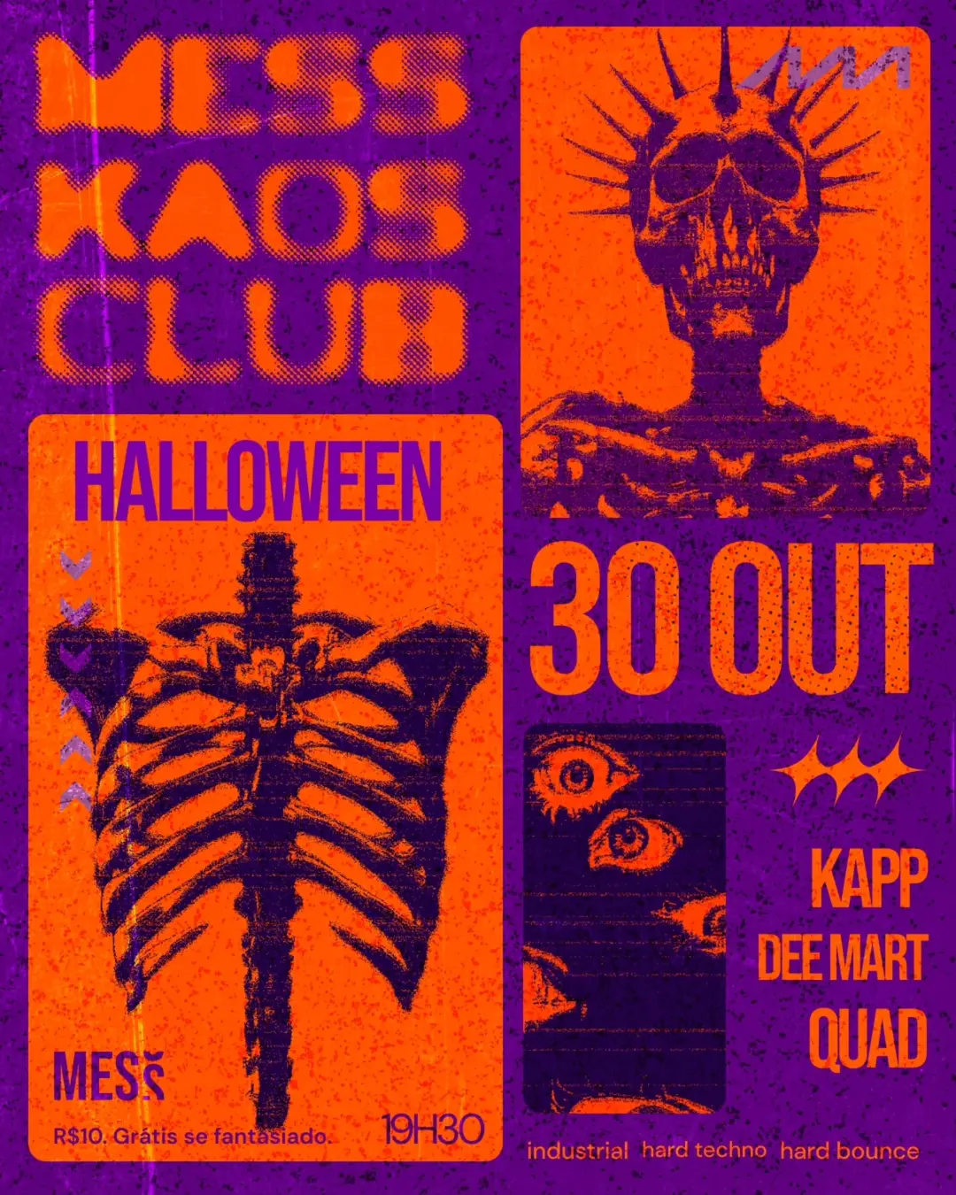 Flyer de Quad, Dee Martt aka Speedee e kapptattoo