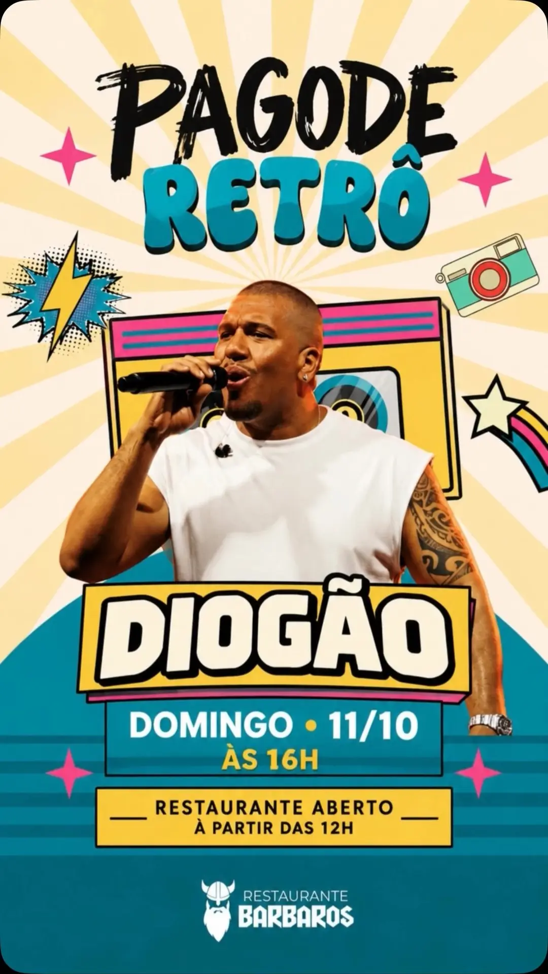 Flyer de Diogão