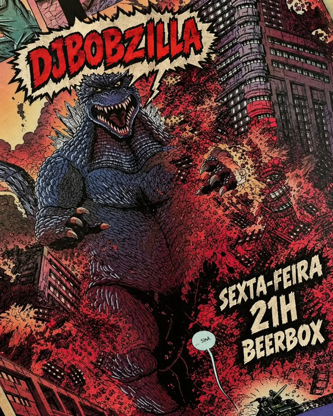 Flyer de Bobzilla DJ