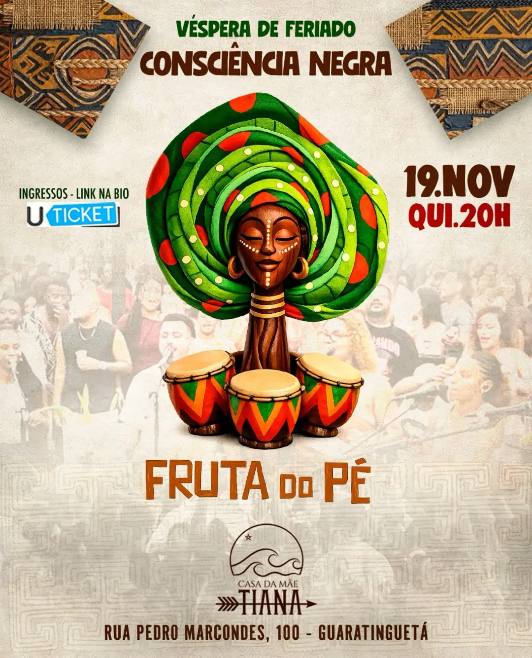 Flyer de Fruta do Pé