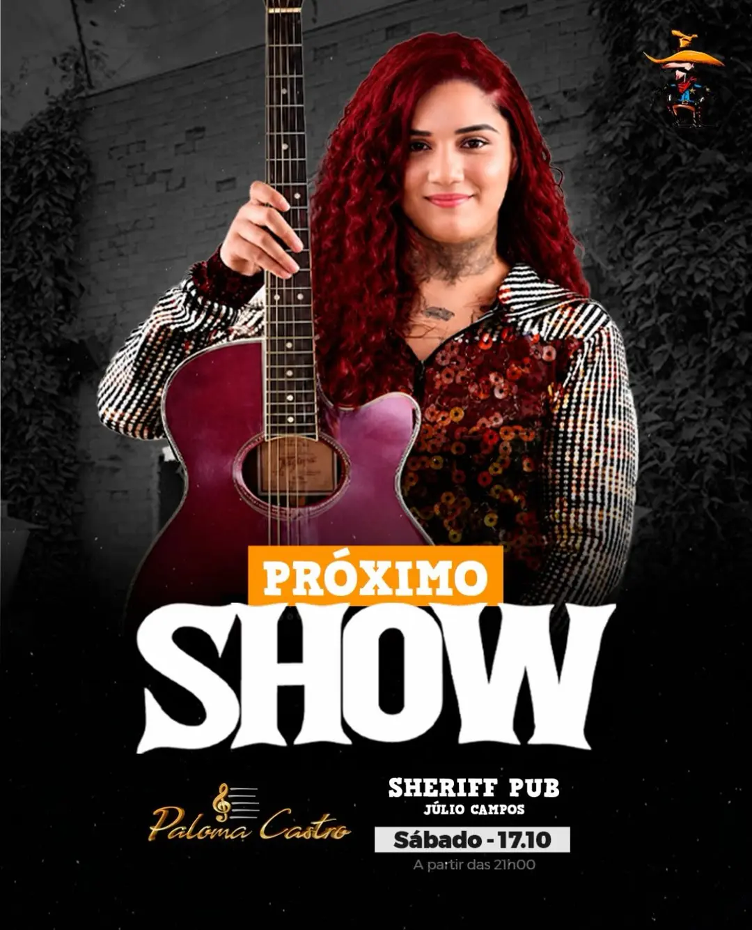 Flyer de Paloma Castro