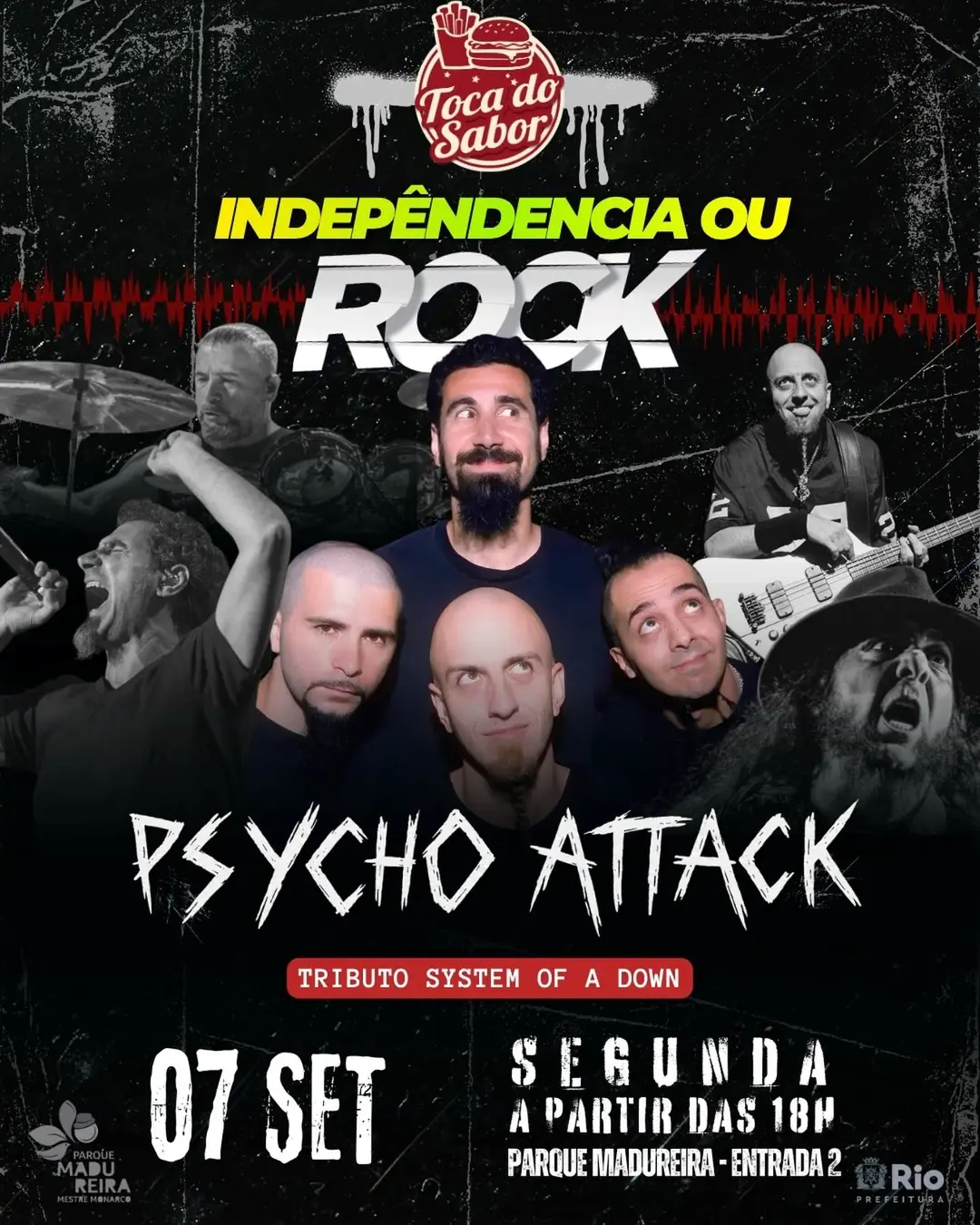 Flyer de Psycho Attack