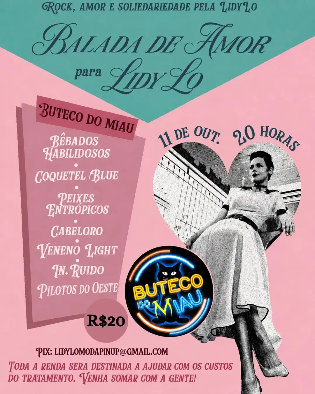 Flyer de Pilotos do Oeste, Bêbados Habilidosos e mais 5 artistas