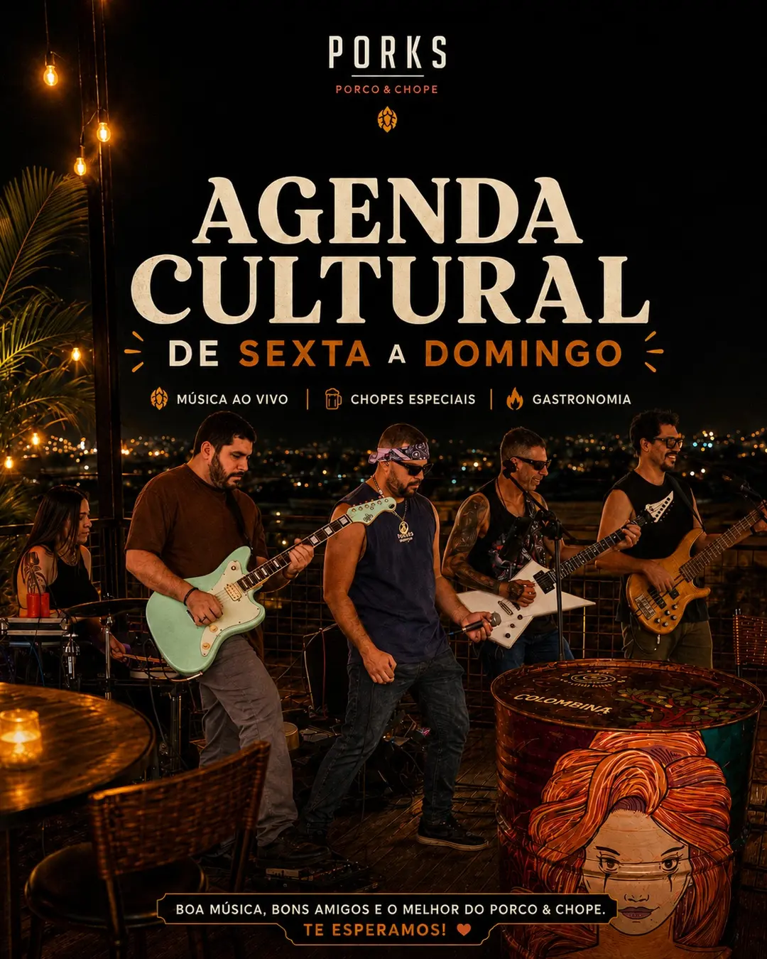 Flyer de Sonoise - Rock com Noise