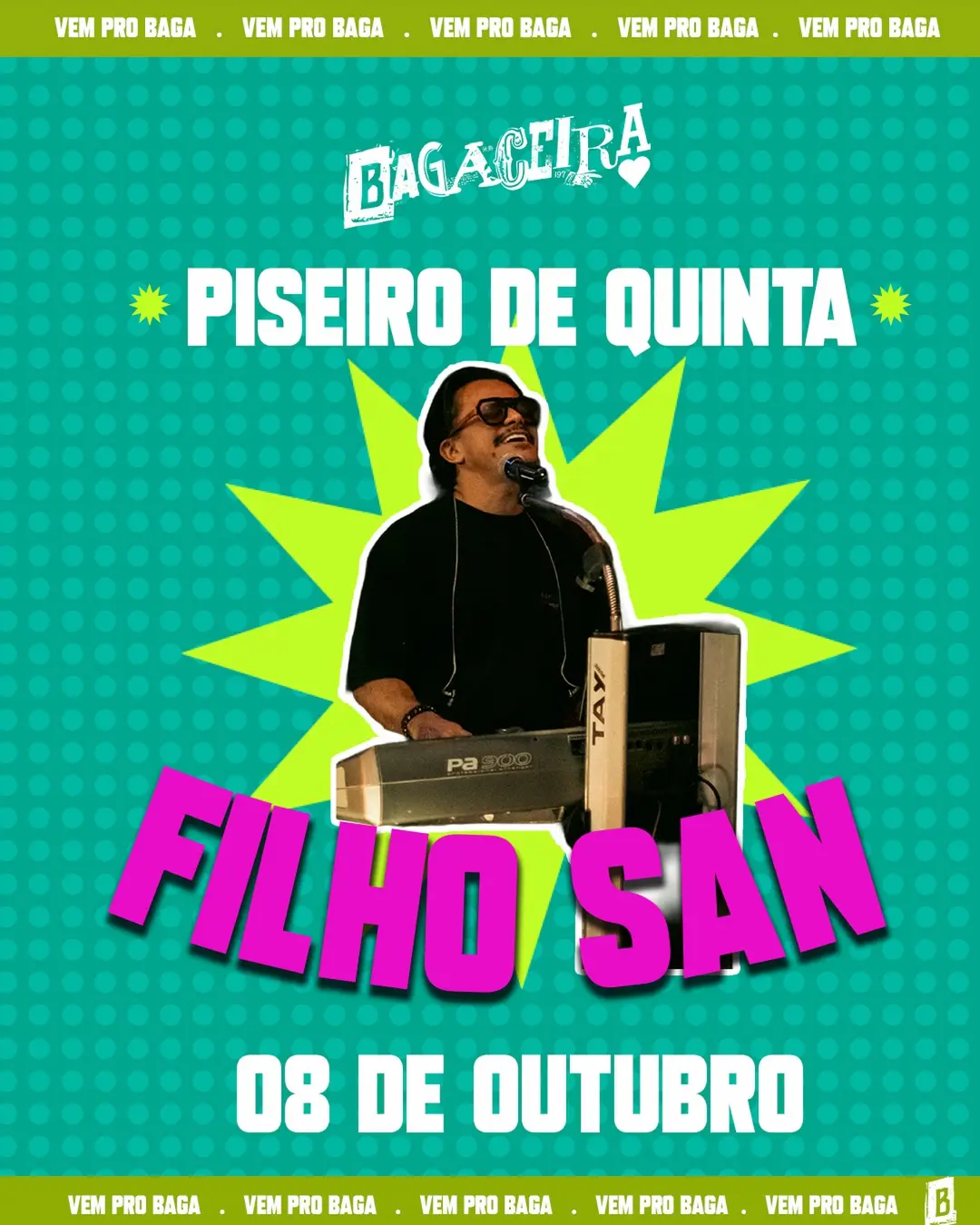 Flyer de Filho San