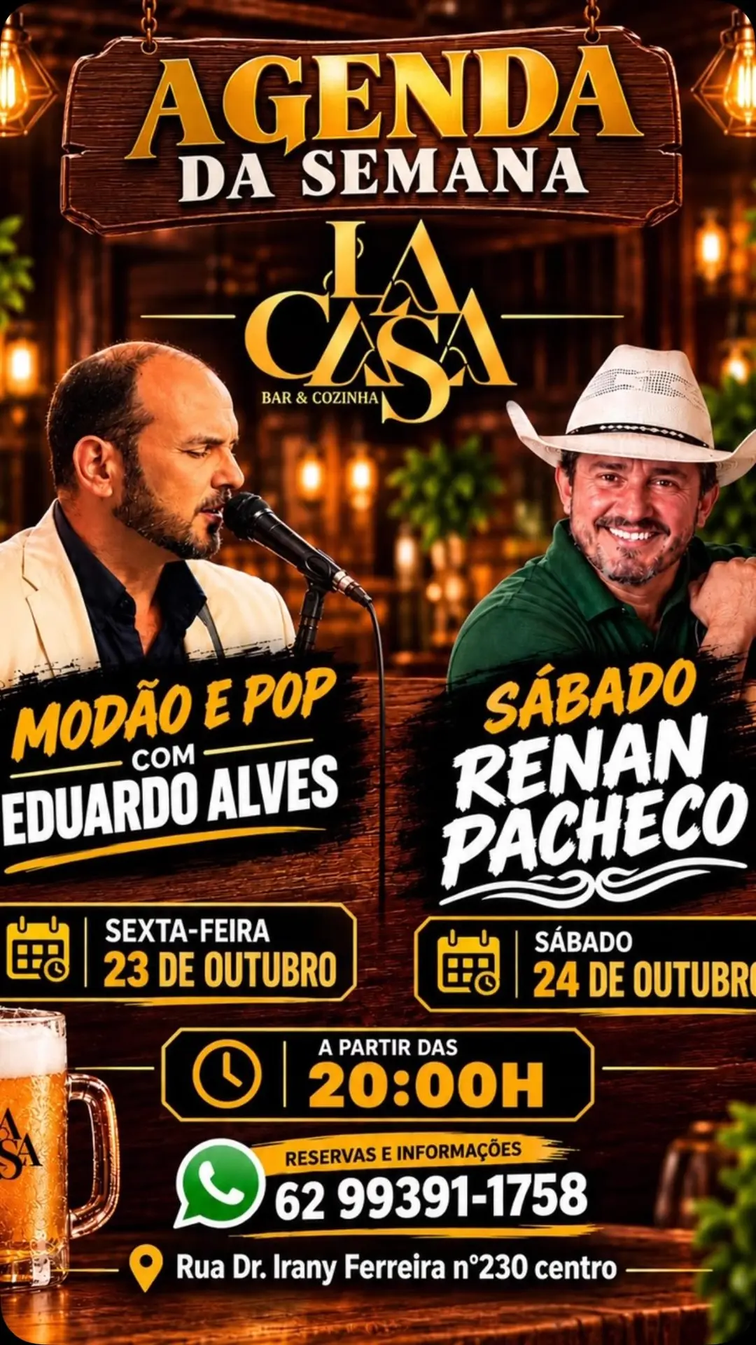 Flyer de Renan Pacheco