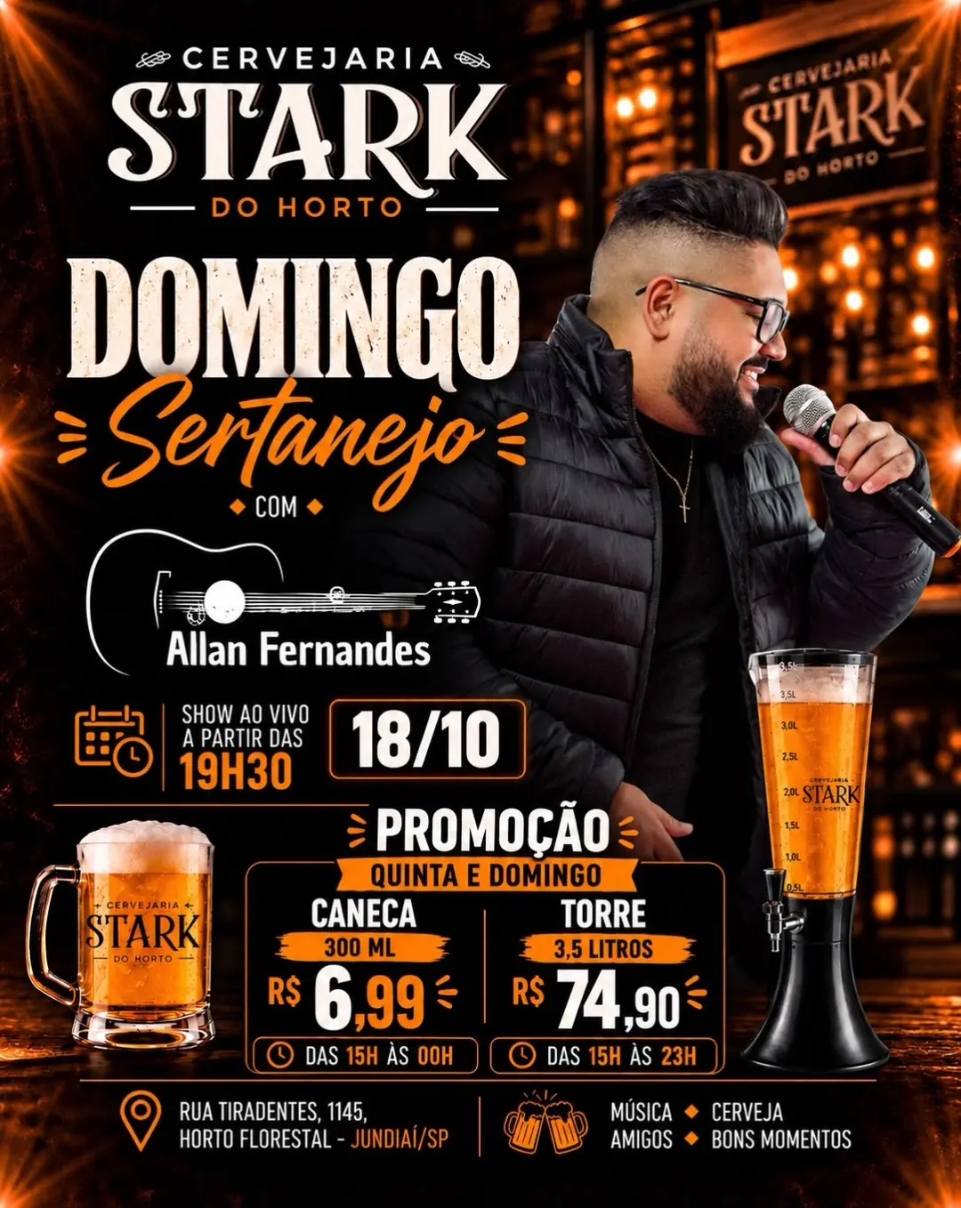 Flyer de Allan Fernandes