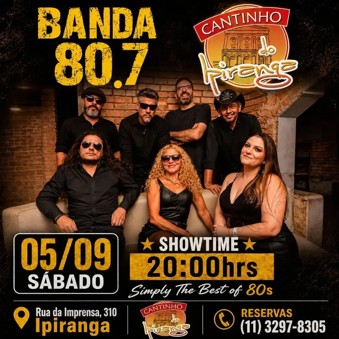 Flyer de Banda 80.7