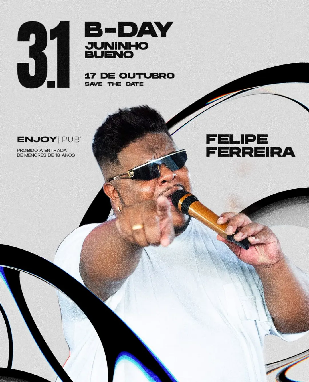 Flyer de Felipe Ferreira