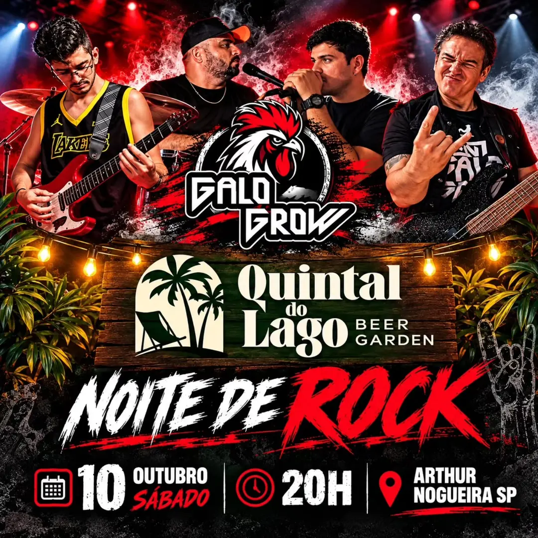 Flyer de Galo Grow e GGrow