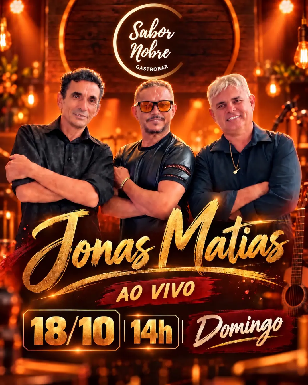 Flyer de Jonas Matias