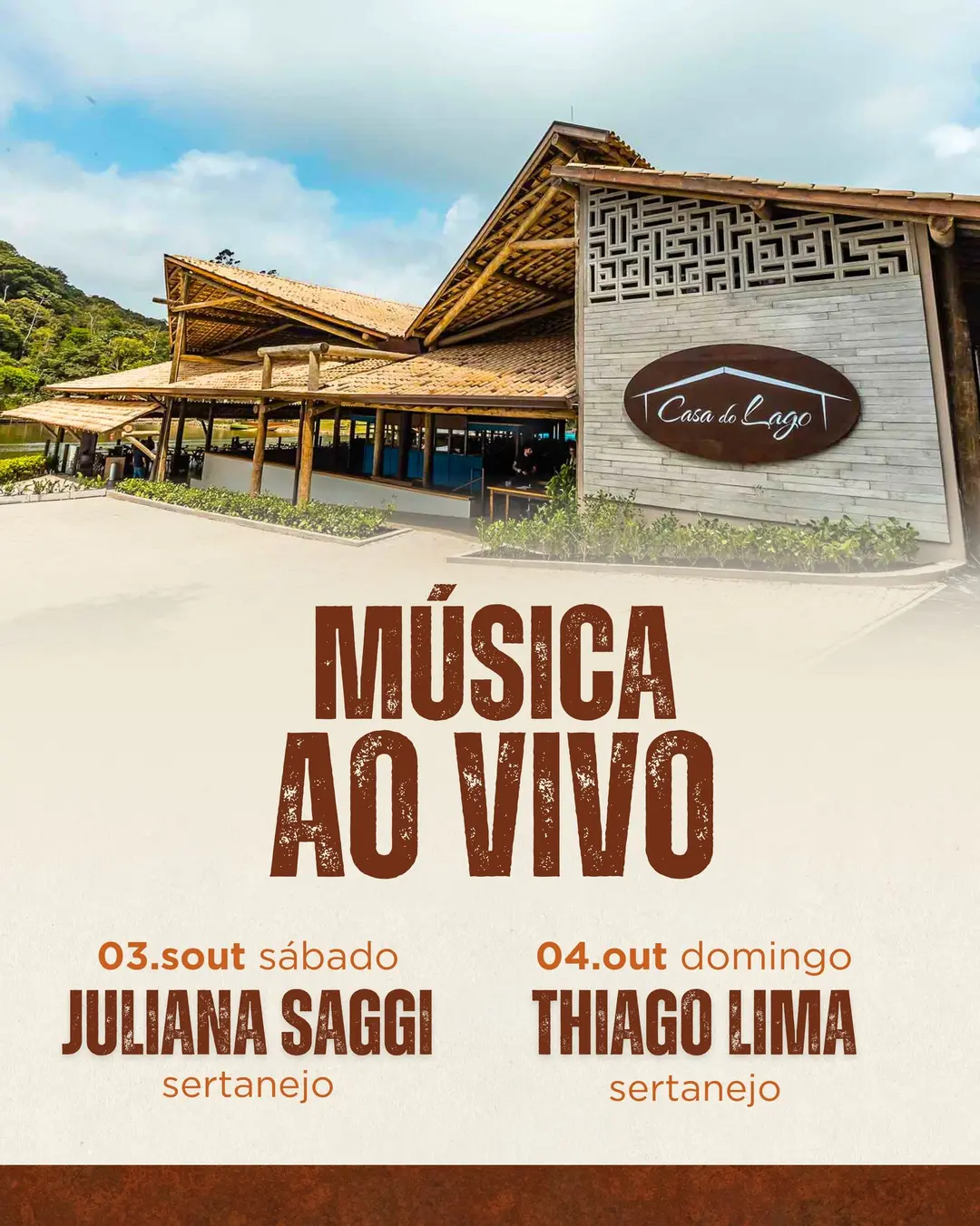 Flyer de JULIANA SAGGI