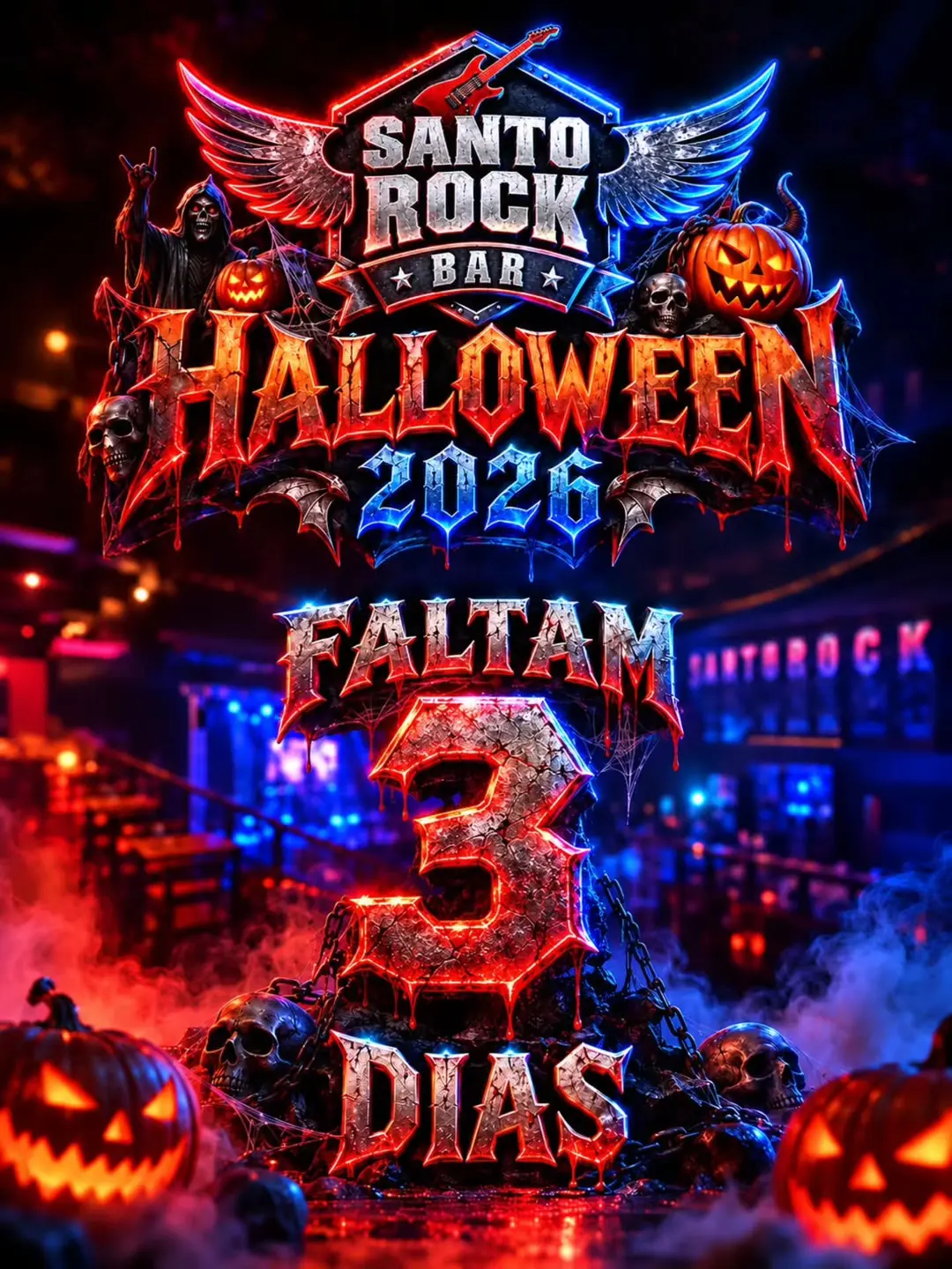 Flyer de Fabrica de Areia e B. Rock