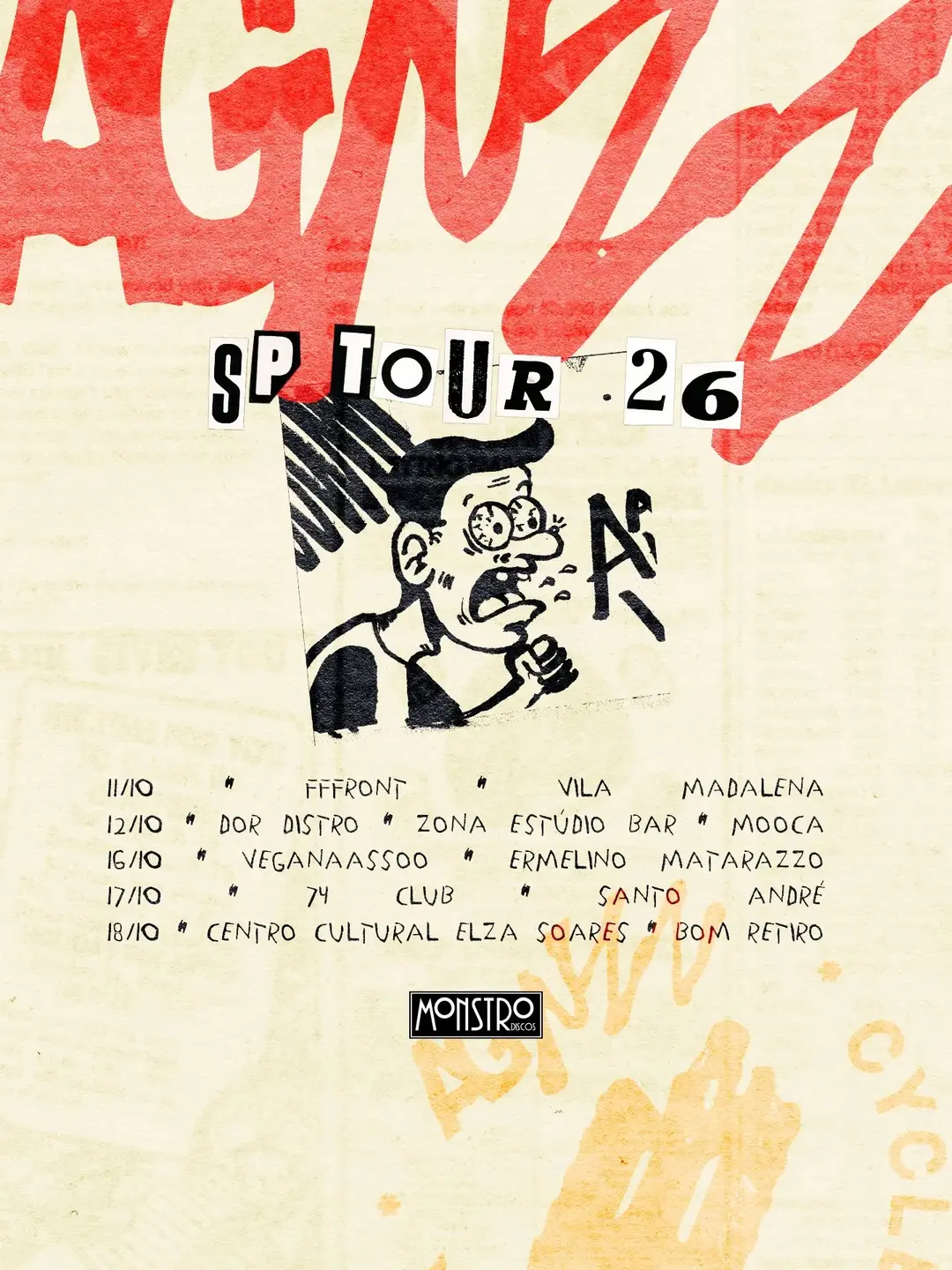 Flyer de Agnoizze, Próstata e Casca de Ferida
