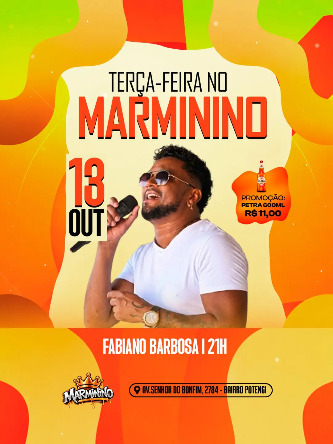 Flyer de Fabiano Barbosa