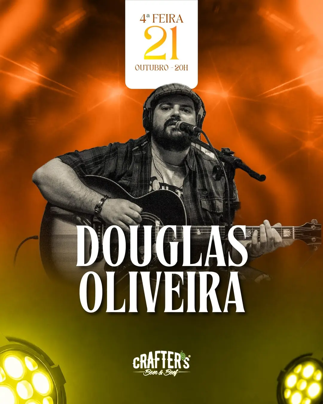 Flyer de Douglas Oliveira