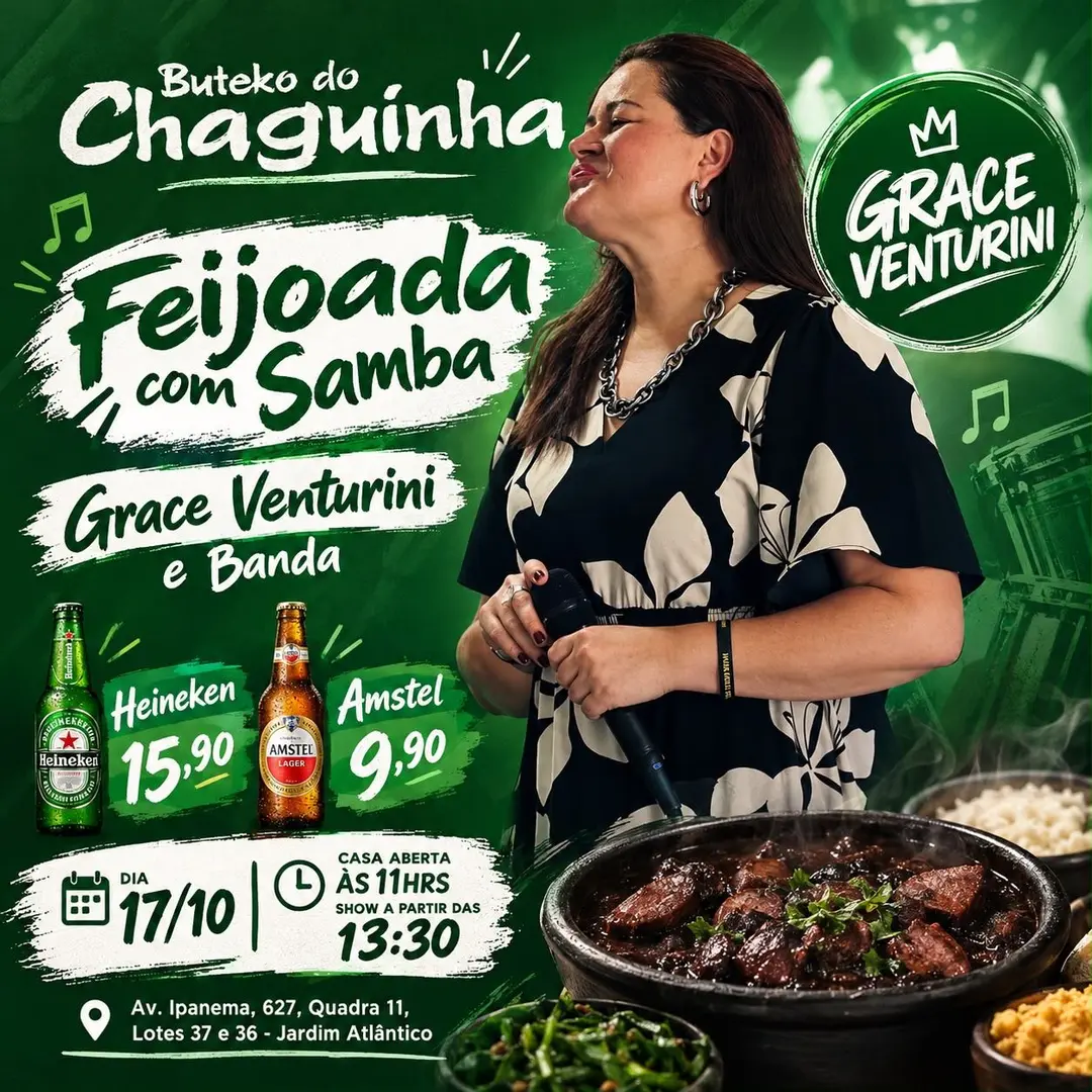 Flyer de Grace Venturini