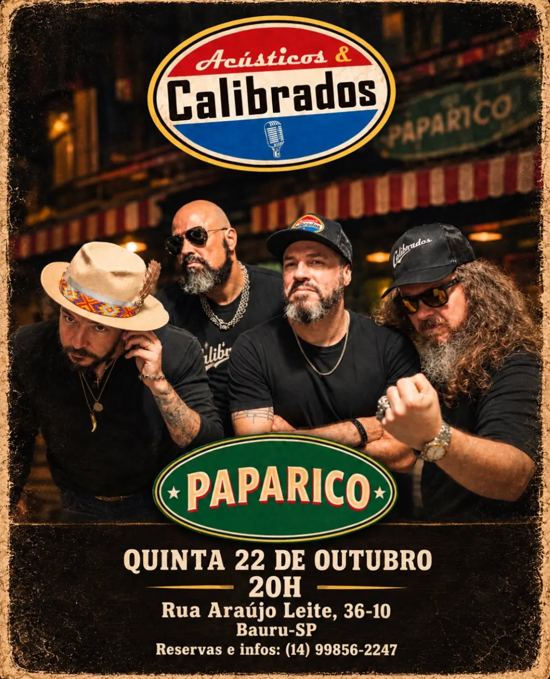 Flyer de Banda Calibrados