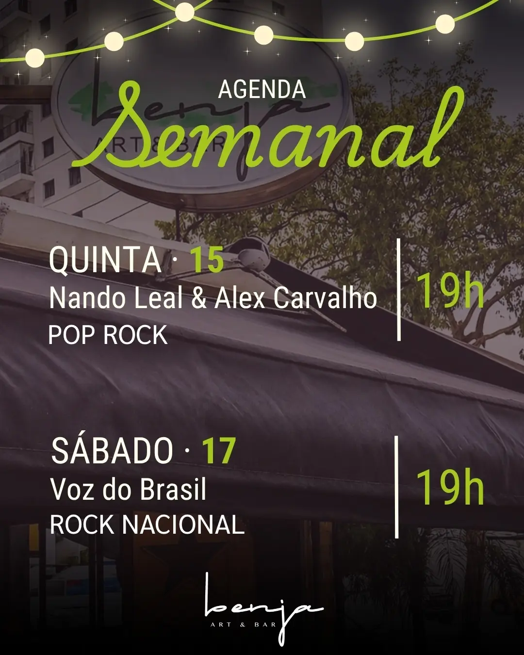 Flyer de Voz do Brasil