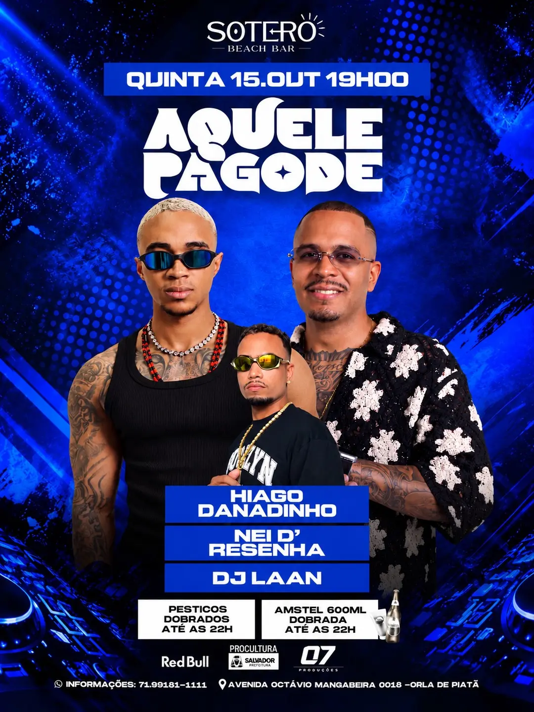 Flyer de Nei e DJ Laan