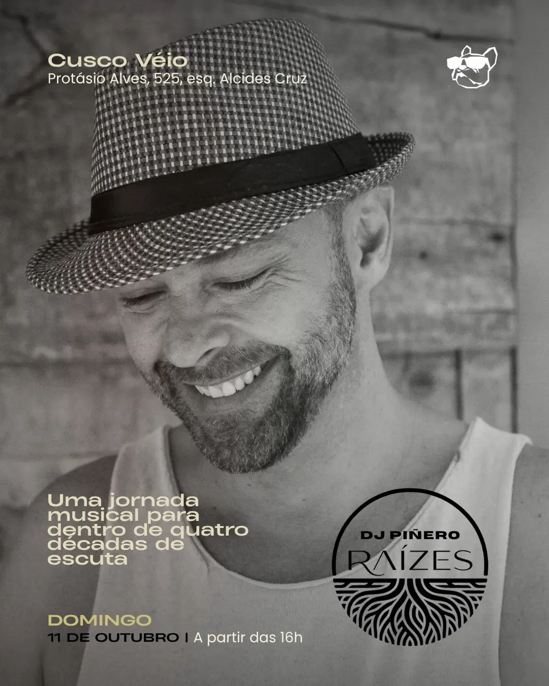Flyer de DJ Piñero