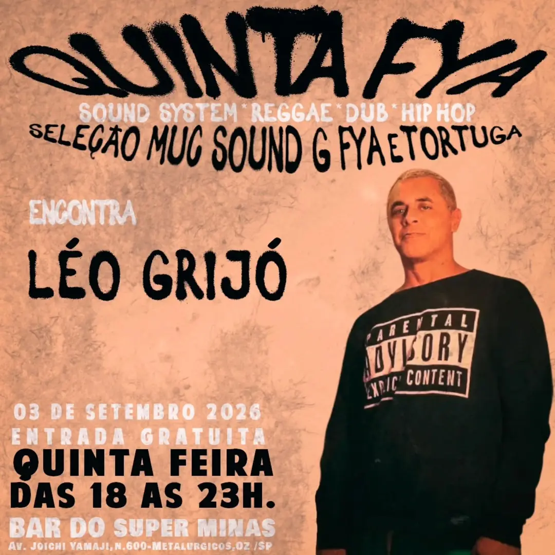 Flyer de Leo Grijo