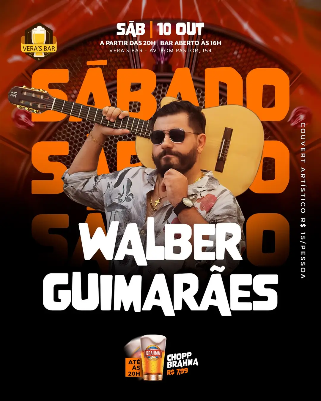 Flyer de Walber Guimarães