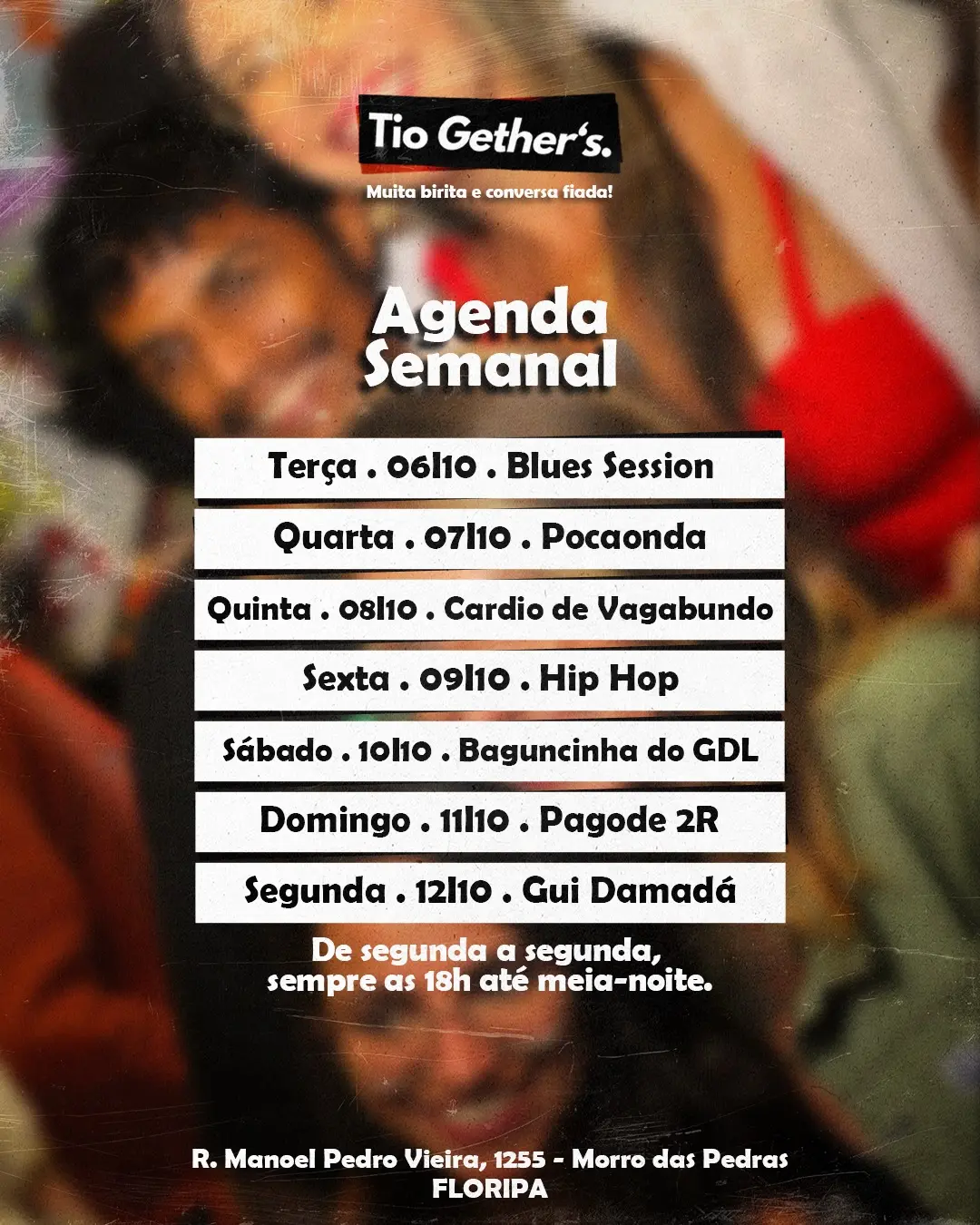 Flyer de Miguel, Pedro Beal Martinez e mais 2 artistas