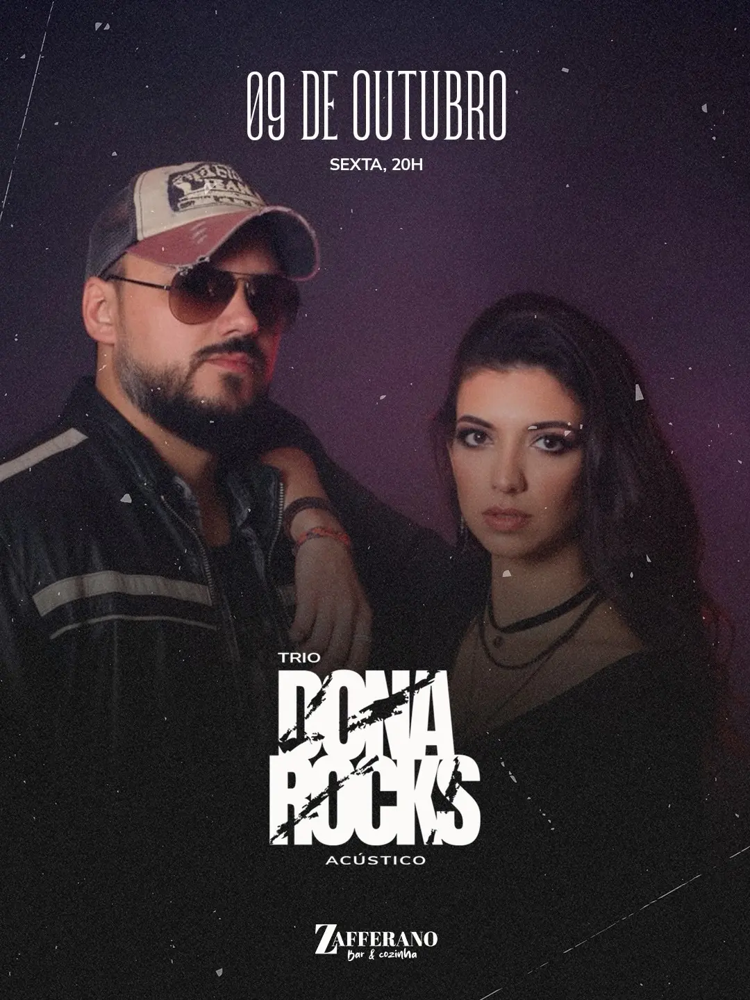 Flyer de Dona Rocks Acústico