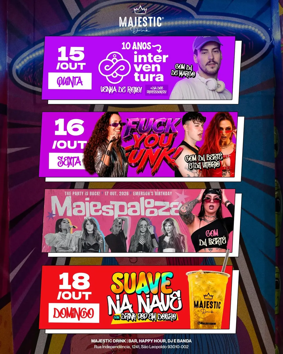 Flyer de DJ Berté