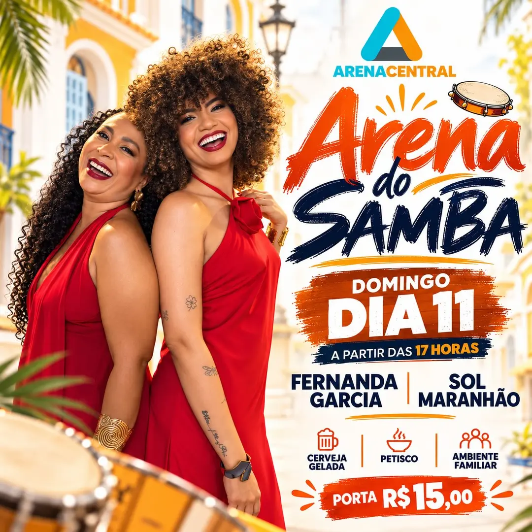 Flyer de Fernanda Garcia e Sol Maranhão